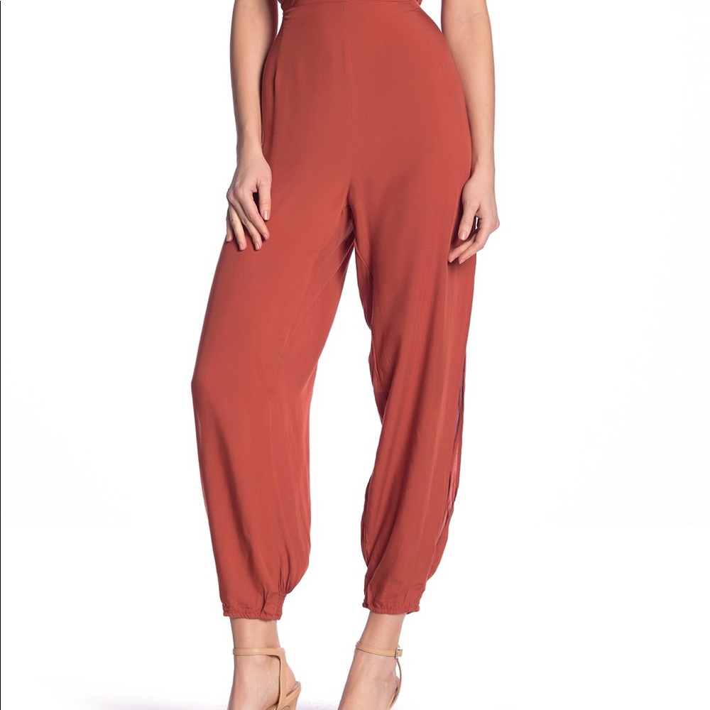 Time to Fly Jogger Split Leg Jogger Jumpsuit - Picture 6 of 6